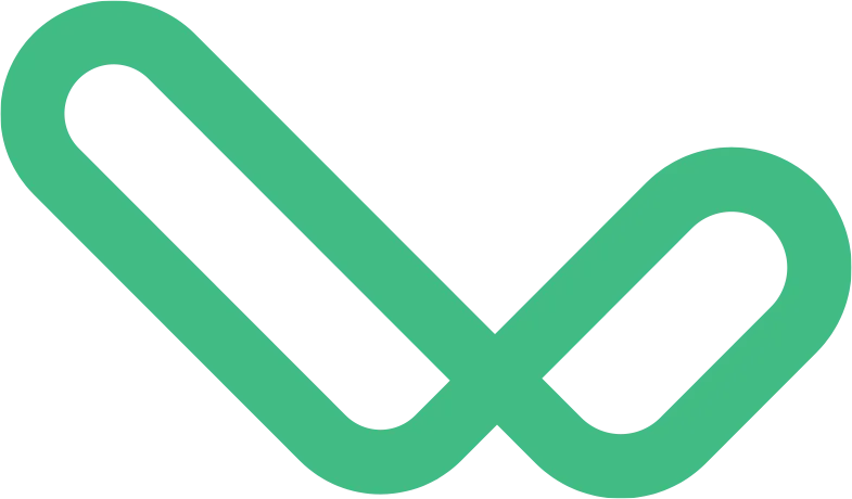 Loopshoren logo joka on saanut inspiraationsa sekä sydämmesta että keuhkoista.